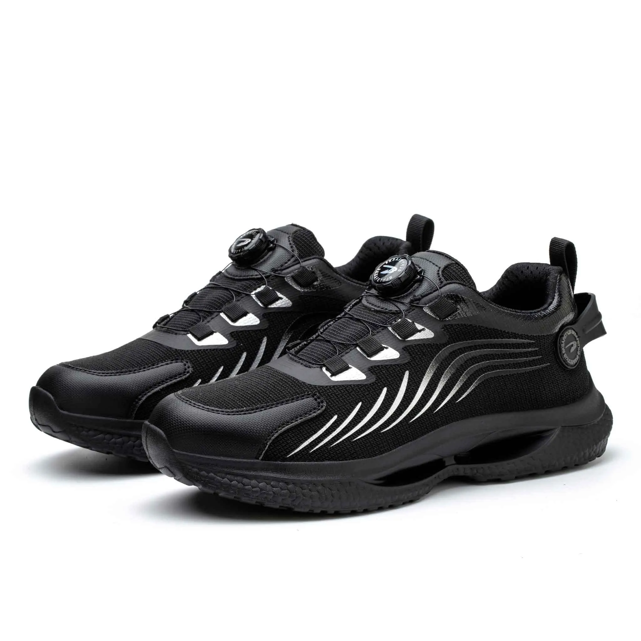 Women's Lightweight Steel Toe Shoes - Knob Lacing System | B253
