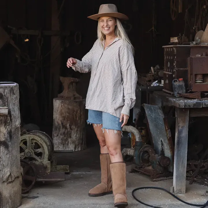 Women's Long Suede Ugg Boot