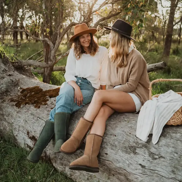Women's Long Suede Ugg Boot