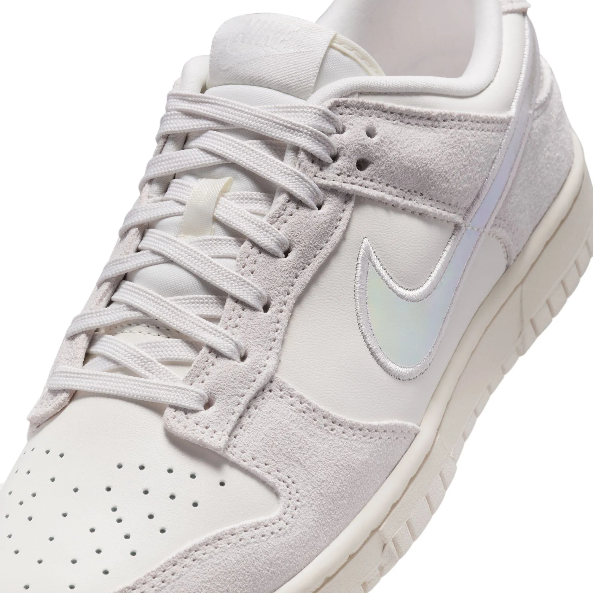 WOMEN'S NIKE DUNK LOW (IRIDESCENT SWOOSH)
