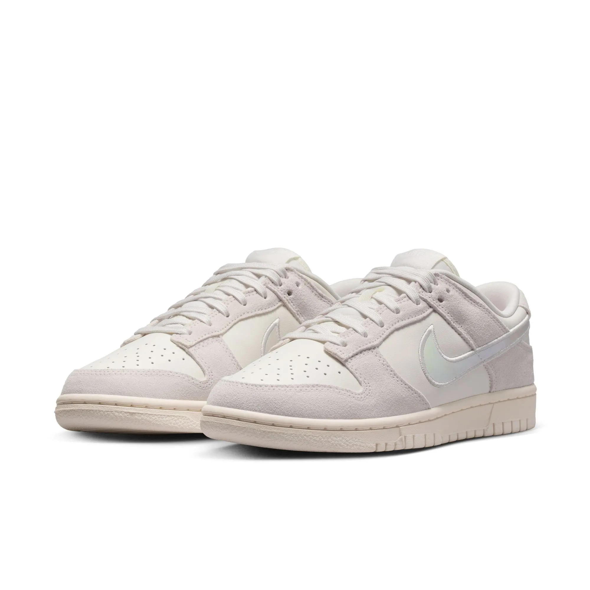 WOMEN'S NIKE DUNK LOW (IRIDESCENT SWOOSH)