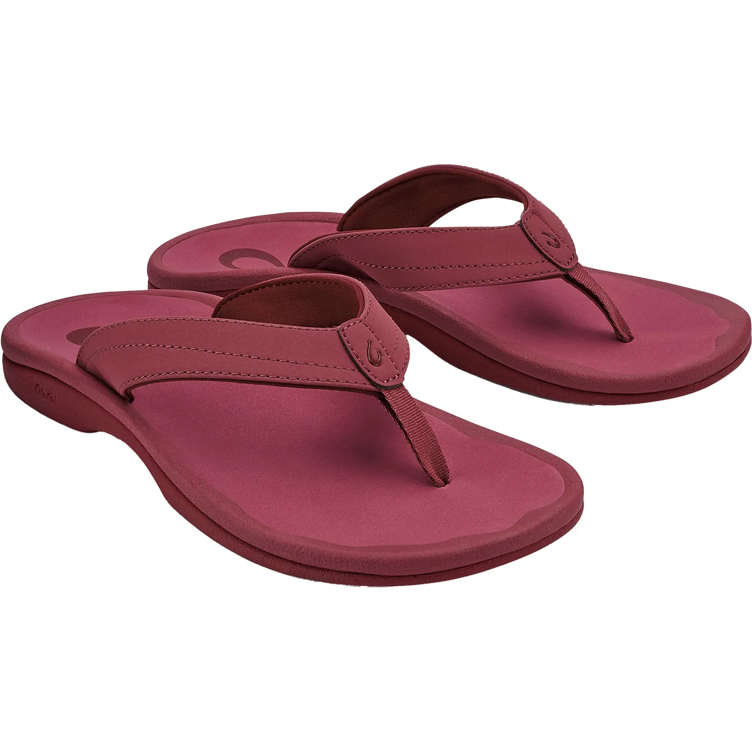 Women's OluKai Ohana Red Earth/Red Earth Synthetic
