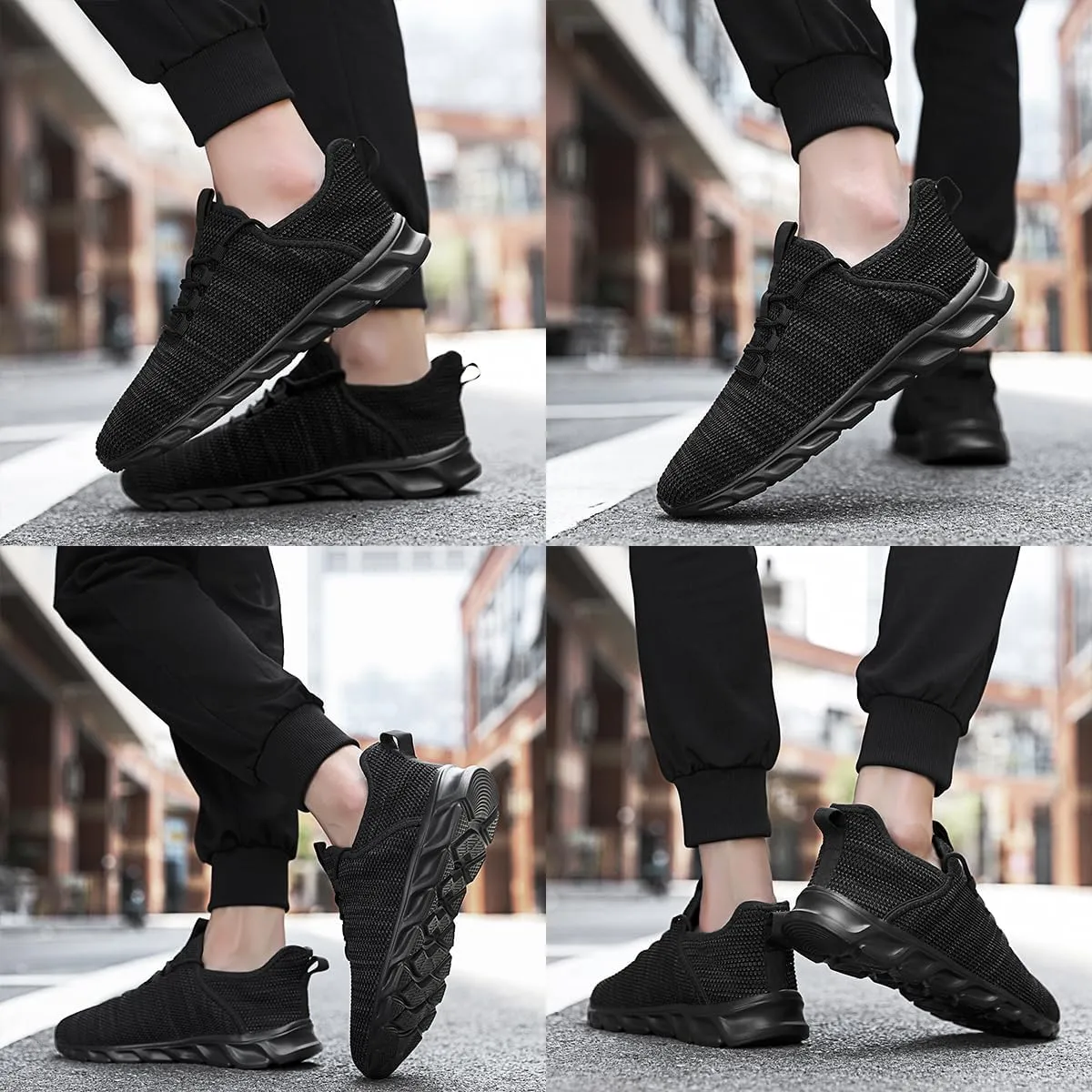 Womens Running Shoes Casual Slip on Breathable Lightweight Walking Tennis Sneakers Comfortable Fashion Athletic Sports Gym Trainers