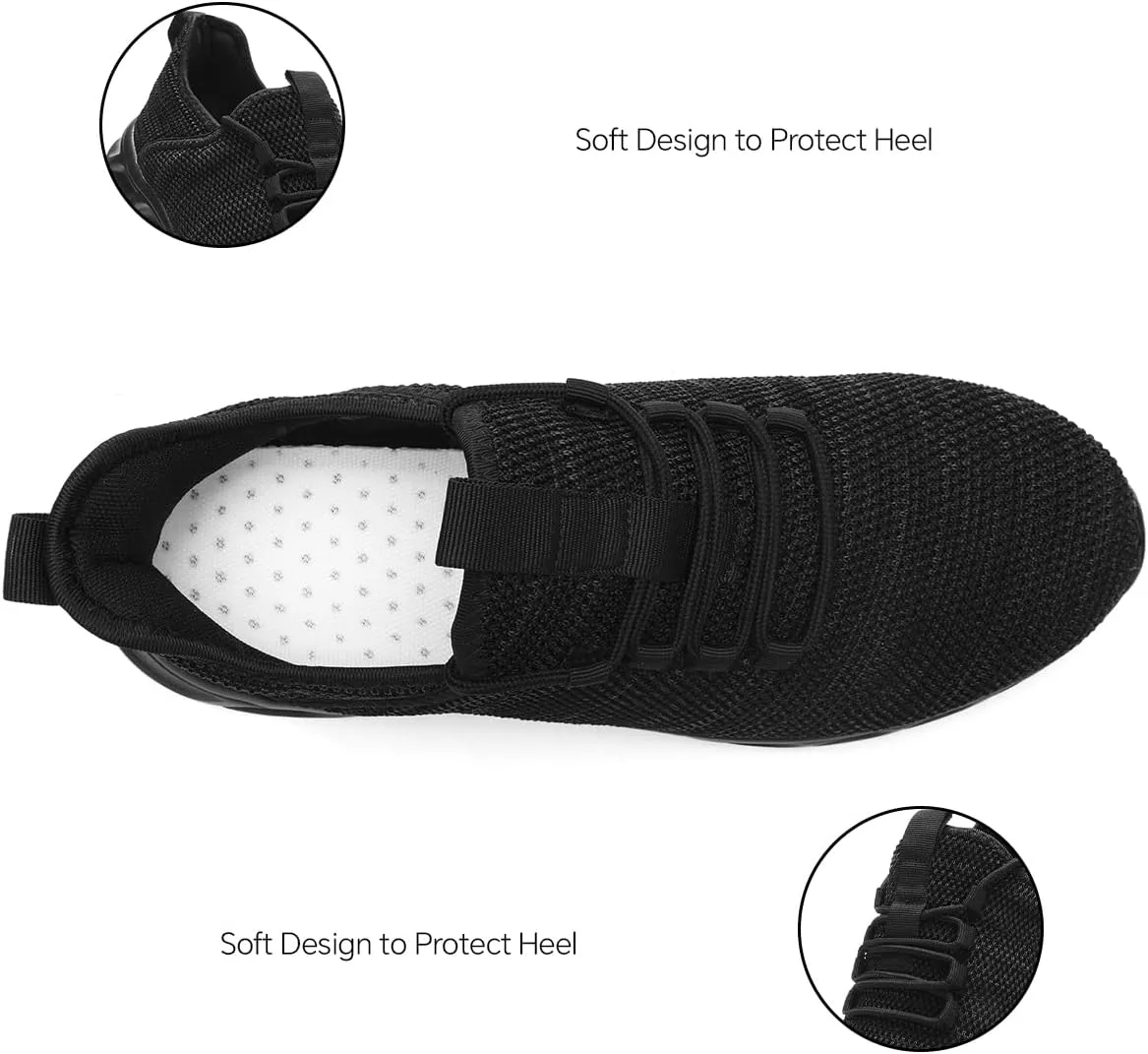 Womens Running Shoes Casual Slip on Breathable Lightweight Walking Tennis Sneakers Comfortable Fashion Athletic Sports Gym Trainers