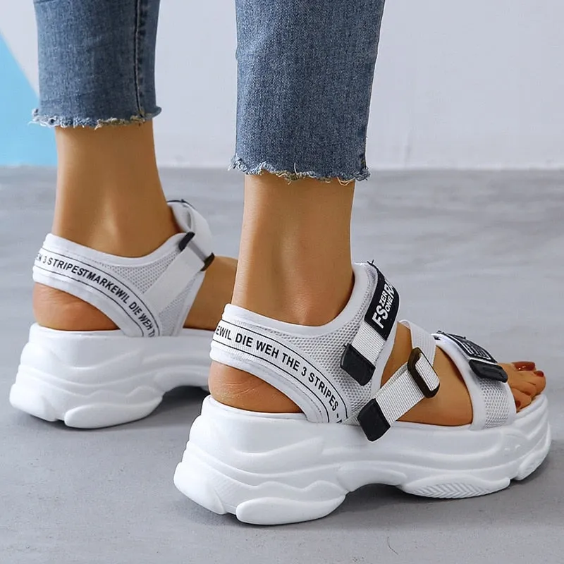 women's sandals summer slides buckle Slides cool sports shoes