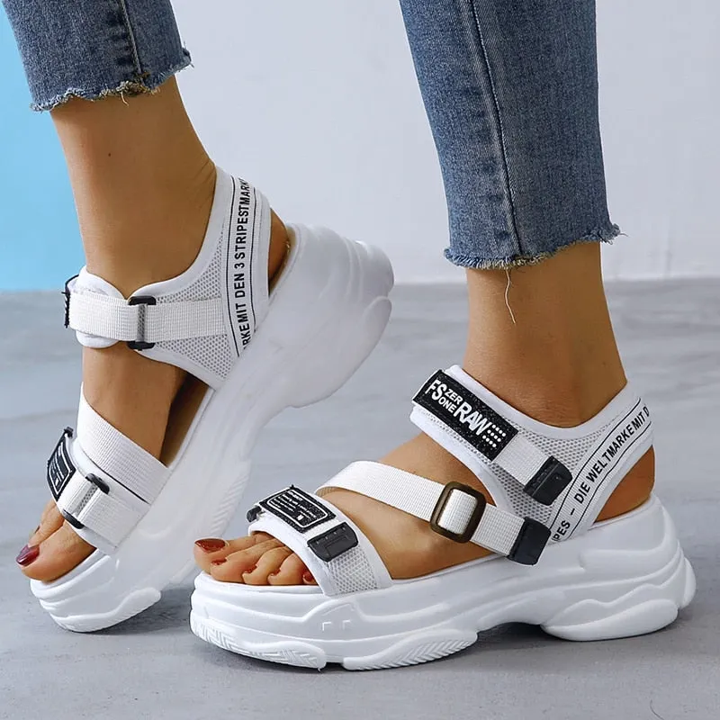 women's sandals summer slides buckle Slides cool sports shoes