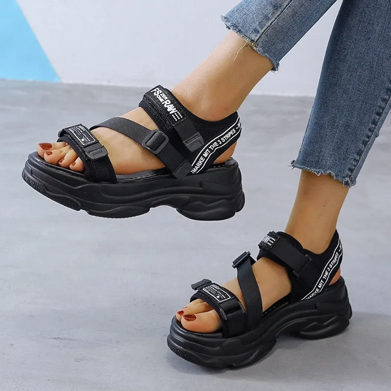 women's sandals summer slides buckle Slides cool sports shoes