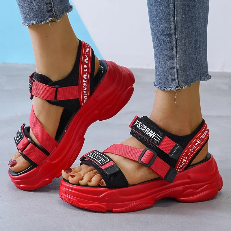women's sandals summer slides buckle Slides cool sports shoes
