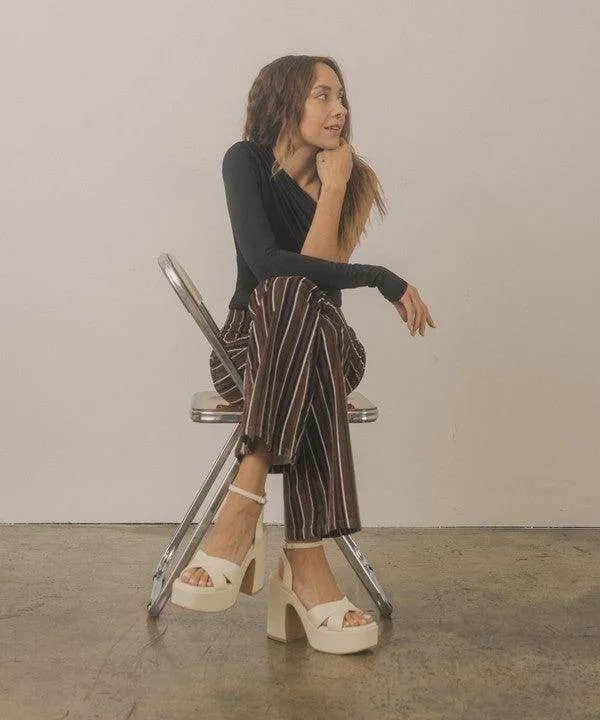 Womens Shoes Style No. Norah Chunky Platform Heel