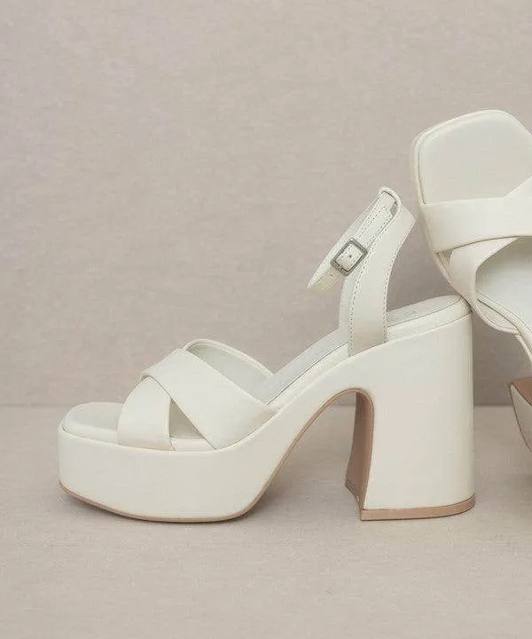 Womens Shoes Style No. Norah Chunky Platform Heel