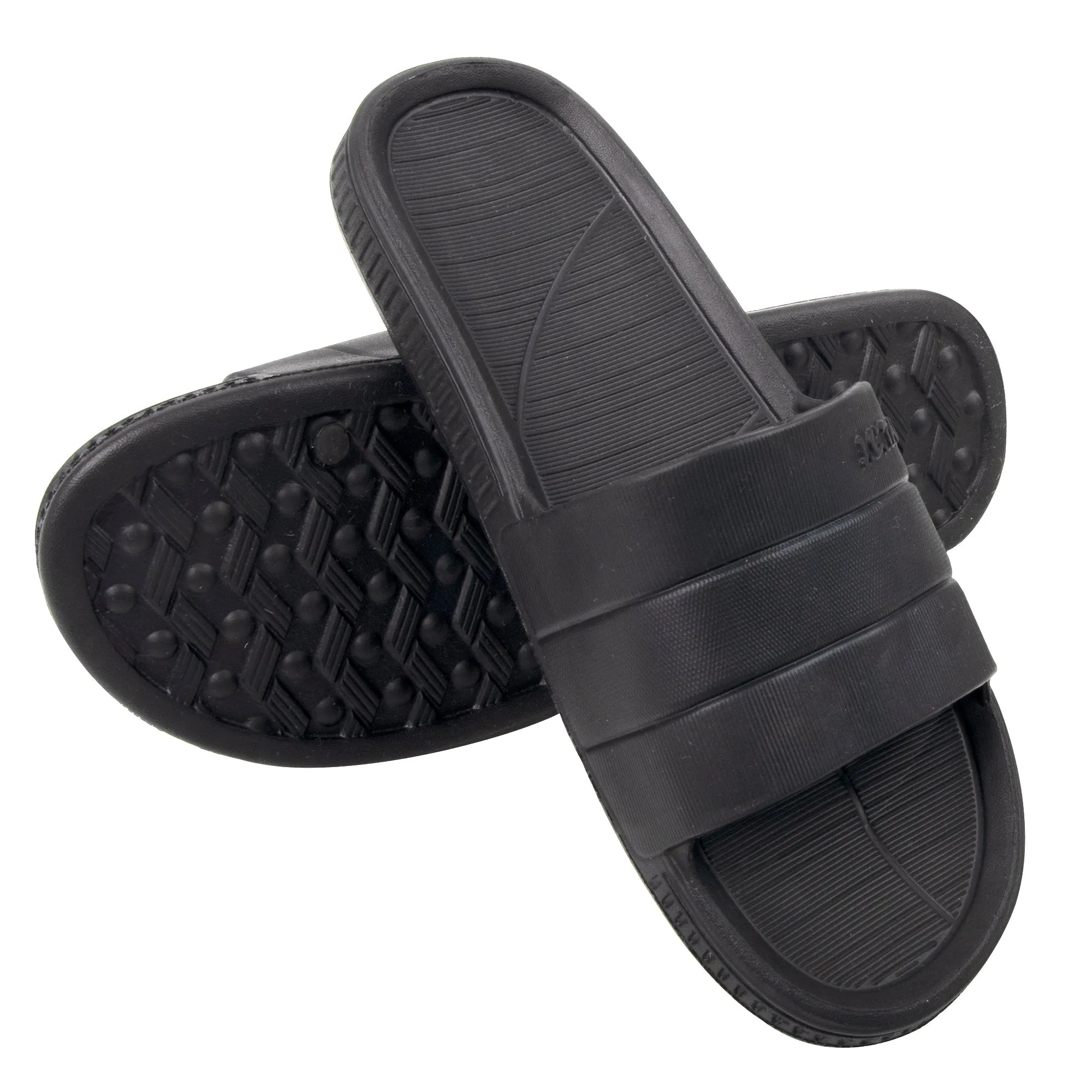 Women's Slide Sandals - Black