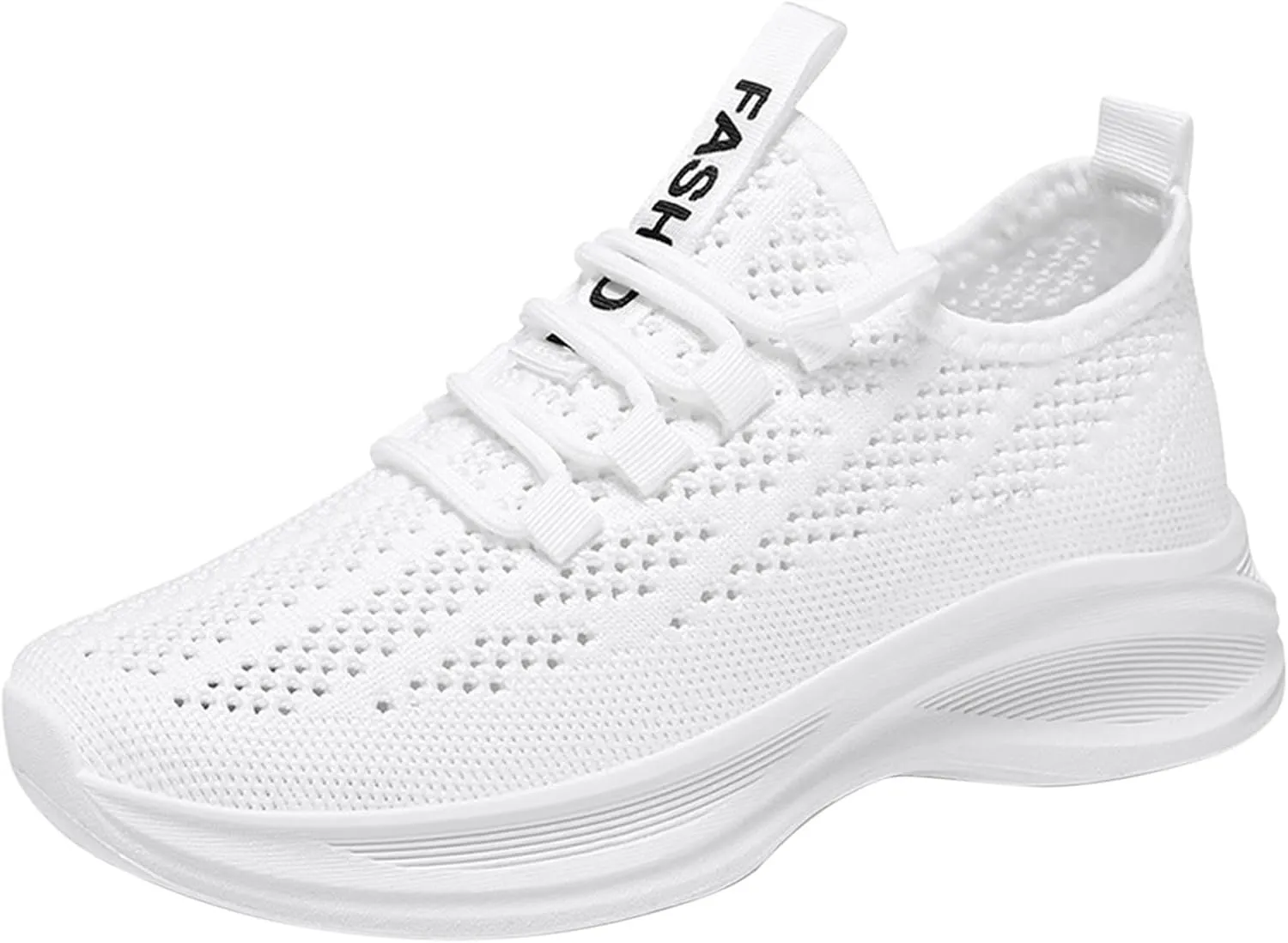 Womens Slip On Sneakers Comfortable Walking Shoes Women Walking Tennis Shoes Lace-Up Comfortable Casual Sneakers