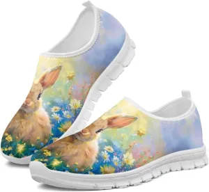 Womens Slip On Walking Shoes Holiday Shoes for Women Novelty Casual Shoes