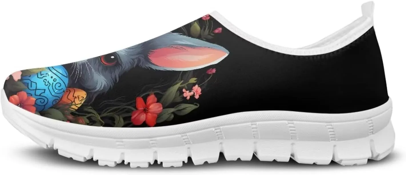 Womens Slip On Walking Shoes Holiday Shoes for Women Novelty Casual Shoes