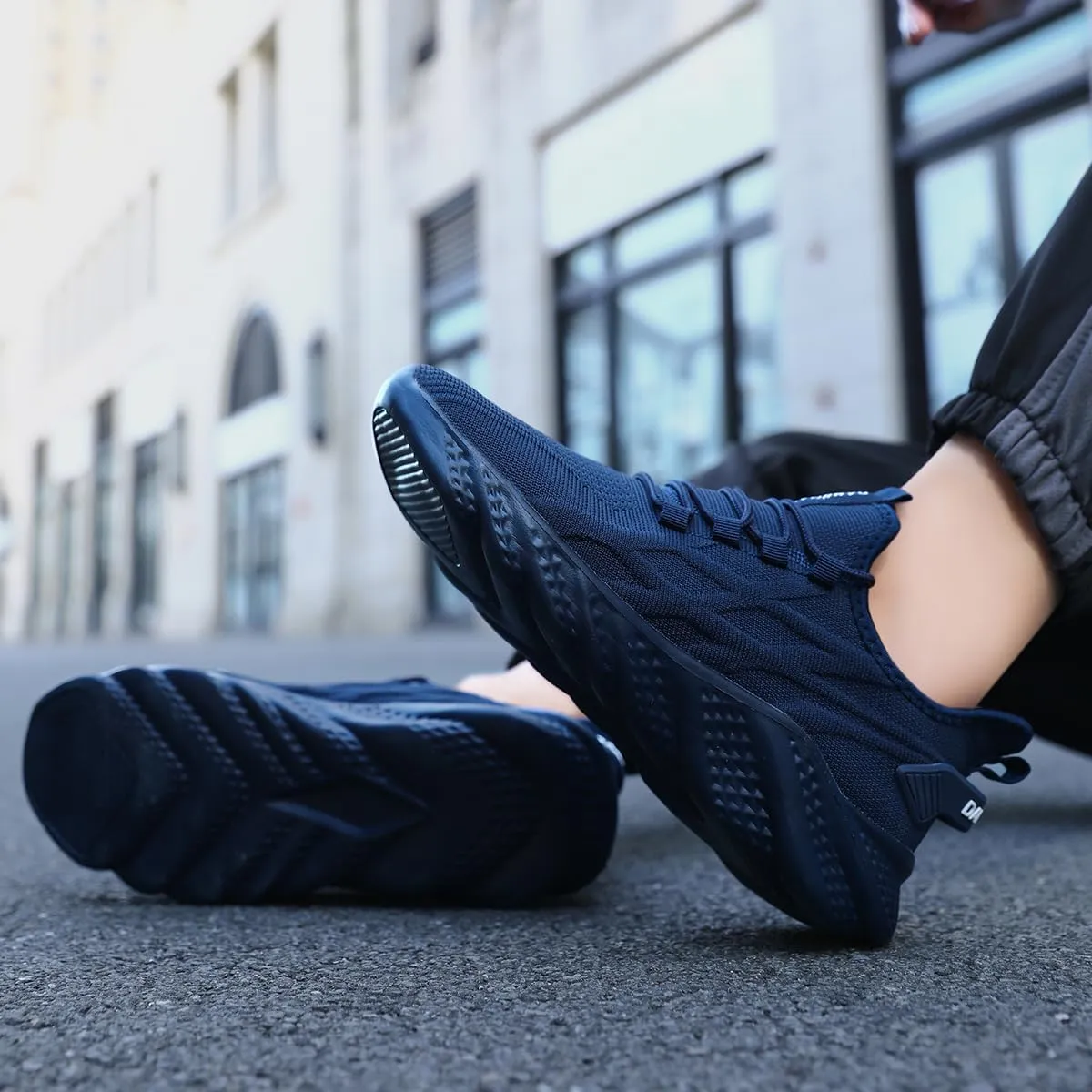 Women's Slip on Walking Shoes Lightweight Casual Tennis Sneakers Workout Breathable Running Shoes Comfortable Fashion Athletic Sports Gym Sneakers White Size US CP