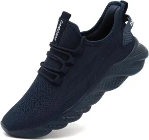 Women's Slip on Walking Shoes Lightweight Casual Tennis Sneakers Workout Breathable Running Shoes Comfortable Fashion Athletic Sports Gym Sneakers White Size US CP