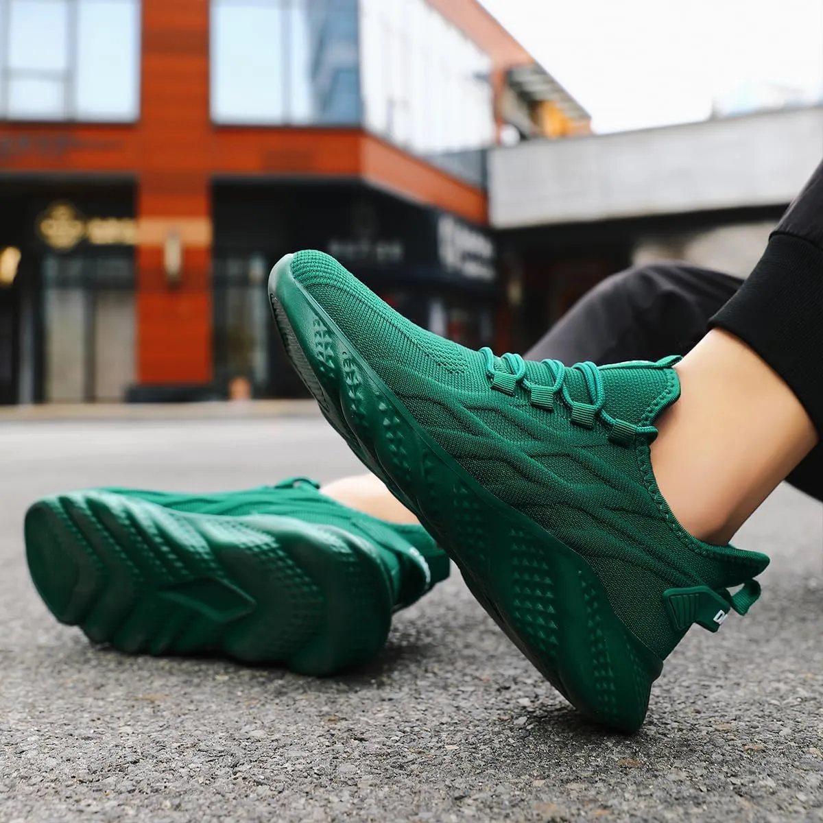Women's Slip on Walking Shoes Lightweight Casual Tennis Sneakers Workout Breathable Running Shoes Comfortable Fashion Athletic Sports Gym Sneakers White Size US CP