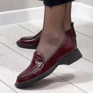 Women's Soft Leather Simple Loafers