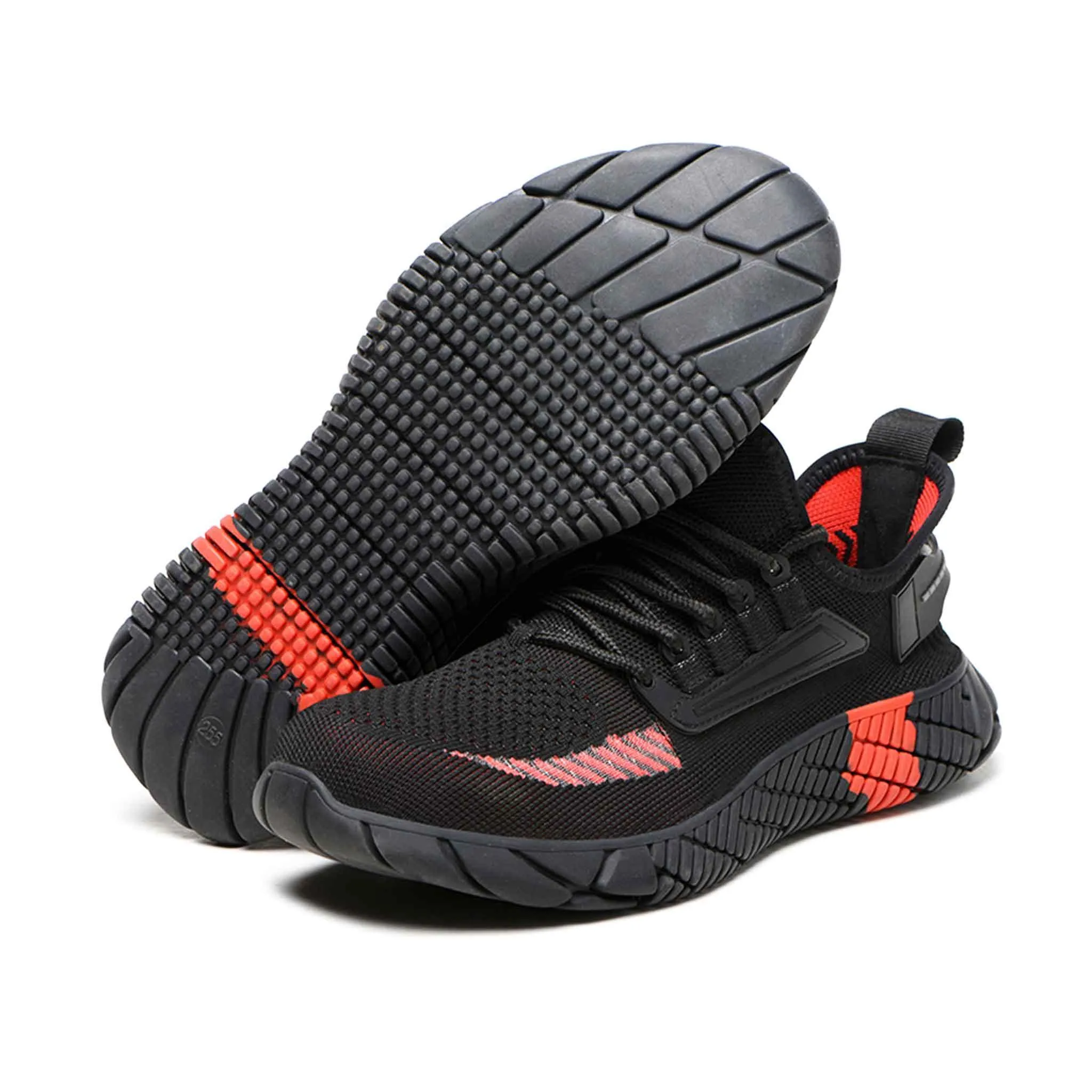 Women's Steel Toe Sneakers - Rubber Sole | B098