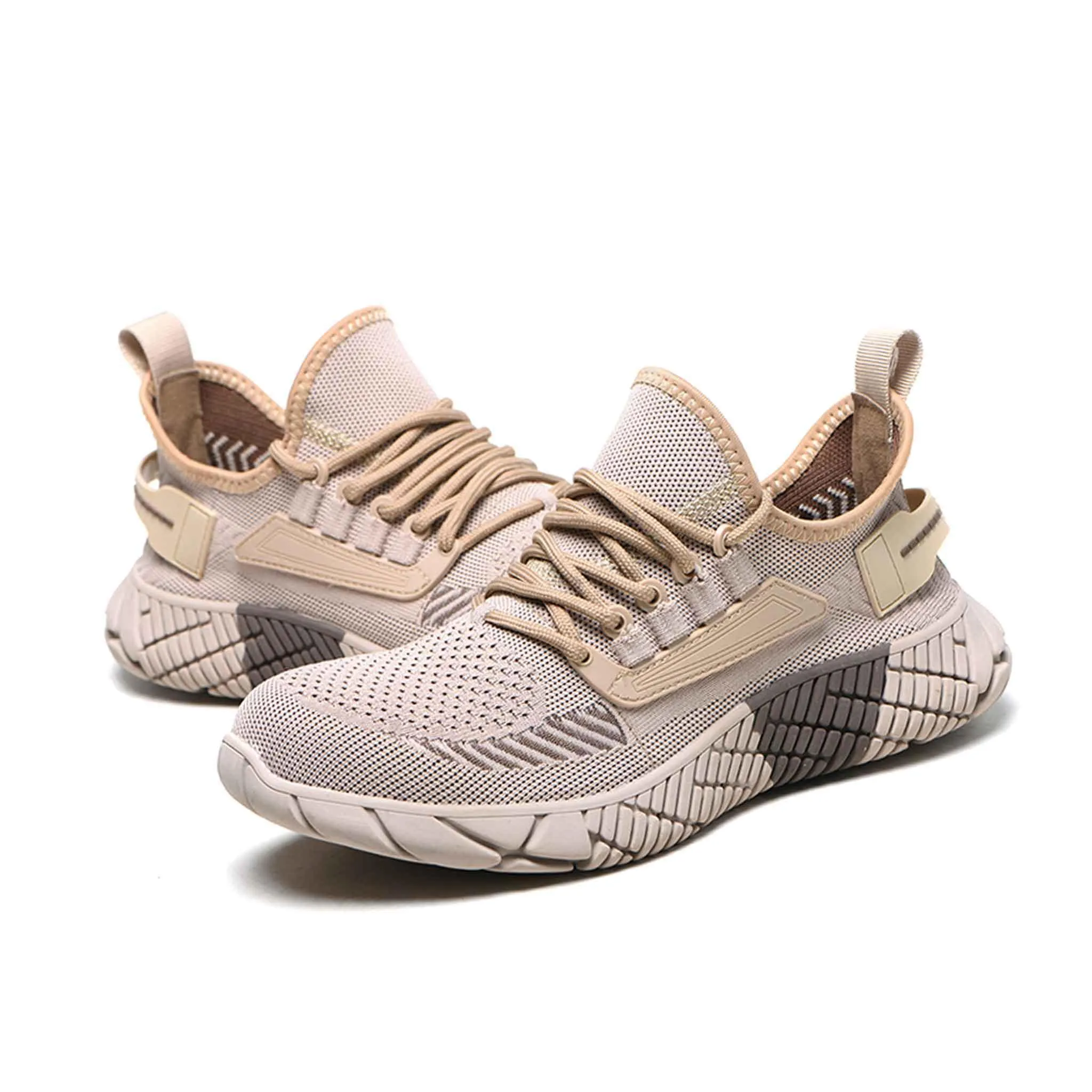 Women's Steel Toe Sneakers - Rubber Sole | B098