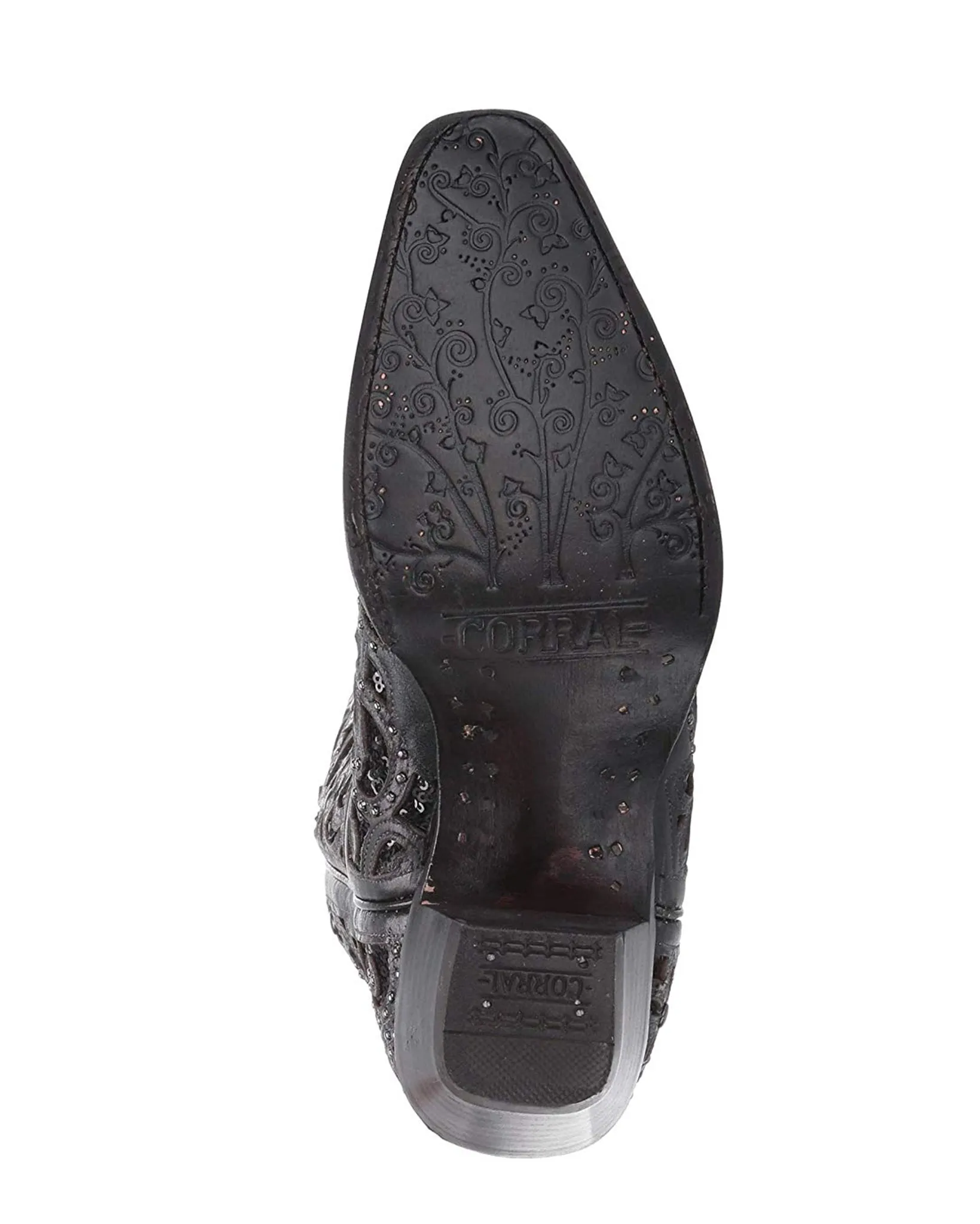 Women's Studs and Embroidery Western Boots