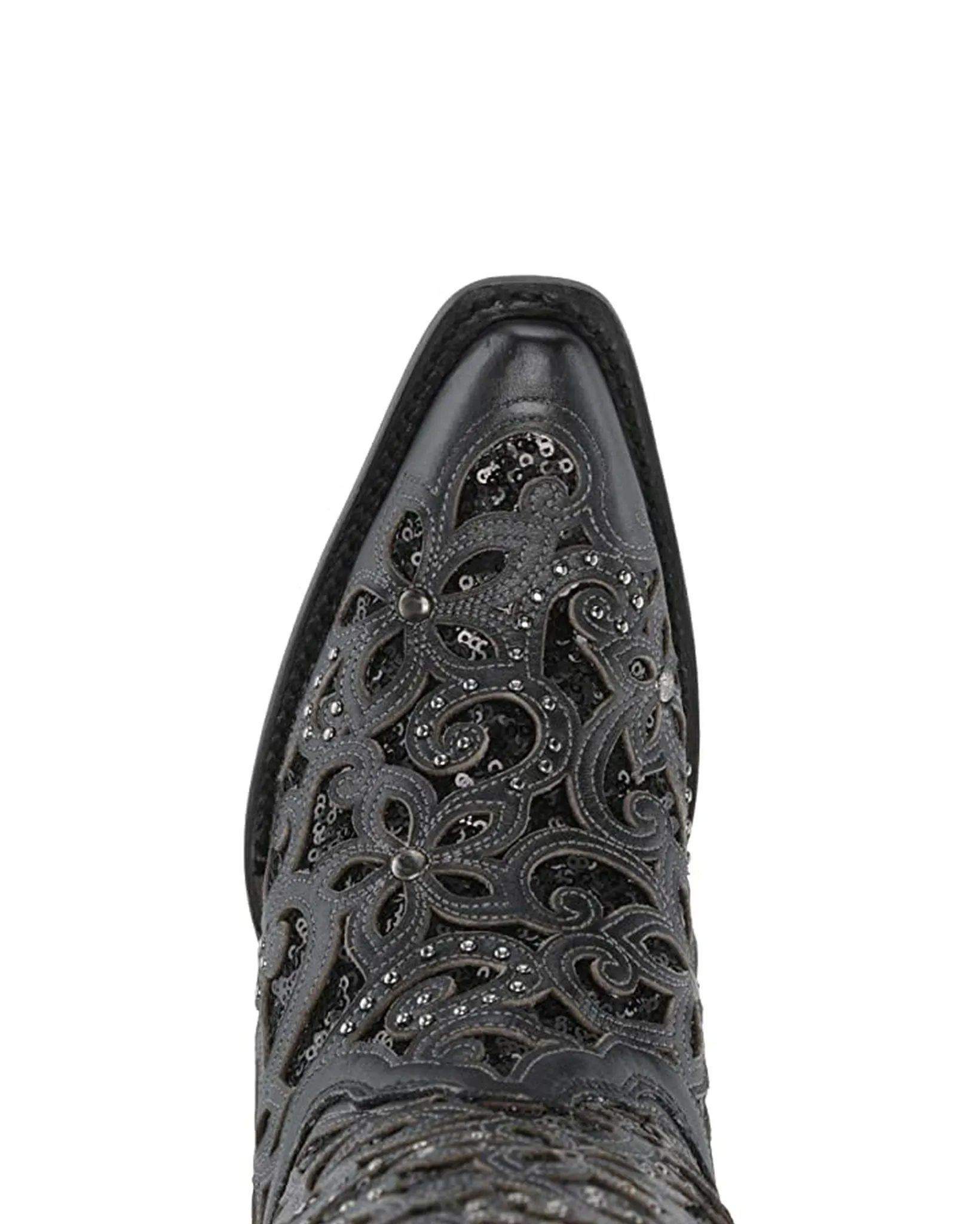 Women's Studs and Embroidery Western Boots