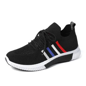 Women's Vulcanized Sneakers with Mesh Breathable / Casual Running Sports Shoes Ladies