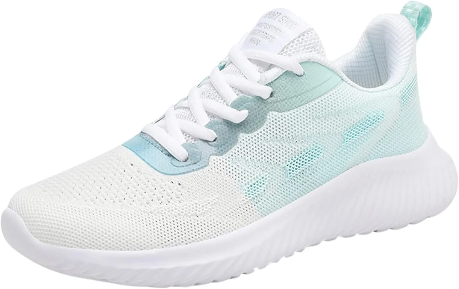 Women's Walking Shoes Breathable Comfortable Lightweight Flat Non Slip Sneakers Slip On Running Shoes for Women
