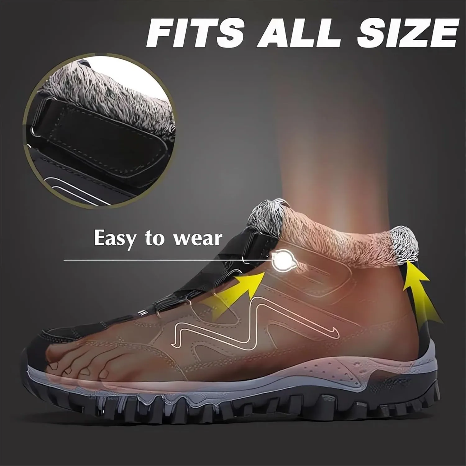 Womens Winter Boots Slip On Slip On Winter Boots Womens Snow Boots Winter Warm Ankle Boots Snow Shoes for Women Mens Casual Shoes Snow Booties for Men