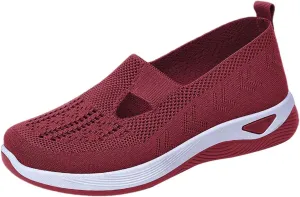 Women's Woven Orthopedic Breathable Soft Shoes Mens Casual Shoes Arch Support Casual Shoes for Fall Waterproof Sneakers Waterproof Tennis Shoe Loafers Dress Shoe