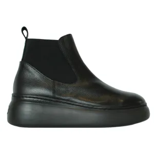 Wonders Platform Ankle Boots - A-2604 - Black